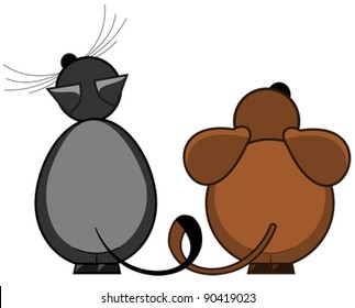 Dog and Cat - a careful rapprochement