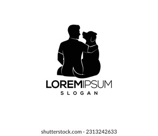 dog and cat, fur, happy, illustration, kitten, kitty, logo, love, paw, pet, puppy, shop, sitting, small, vector, veterinarian, veterinary, pet logo, pet care, pet love 
