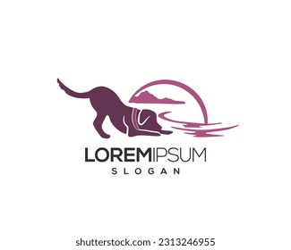 dog and cat, fur, happy, illustration, kitten, kitty, logo, love, paw, pet, puppy, shop, sitting, small, vector, veterinarian, veterinary, pet logo, pet care, pet love 
