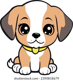 Dog and cat illustration, eps file