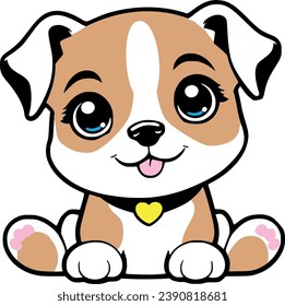Dog and cat illustration, eps file