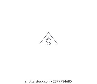 Dog and cat logo design template vector, line of pet logo design suitable for pet shop, store, cafe, business, hotel, veterinary clinic, Domestic animals vector illustration logotype, sign and symbol