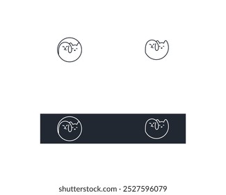 Dog and cat logo design template vector, line of pet logo design suitable for pet shop, store, cafe, business, hotel, veterinary clinic, Domestic animal vector illustration logotype, sign, symbol