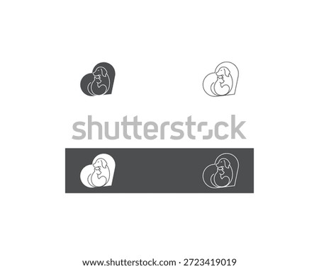 Dog and cat logo design template vector, line of pet logo design suitable for pet shop, store, caffe, business, hotel, veterinary clinic, Domestic animal vector illustration logotype, sign and symbol