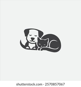 Dog And Cat Logo Icon.eps