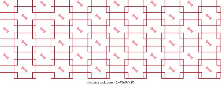 dog cat pattern vector seamless