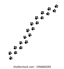 Dog And Cat Paw Print Vector Icon
Vector Illustration
