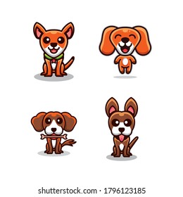 dog character design for logo, t-shirts or as you wish