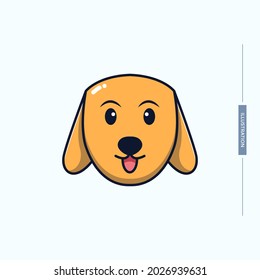 dog character illustration,vector eps 10