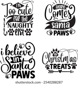 Dog Christmas designs bundle, Christmas design