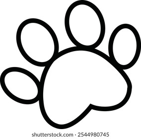 Dog clip art design on plain white transparent isolated background for card, shirt, hoodie, sweatshirt, apparel, card, tag, mug, icon, poster or badge