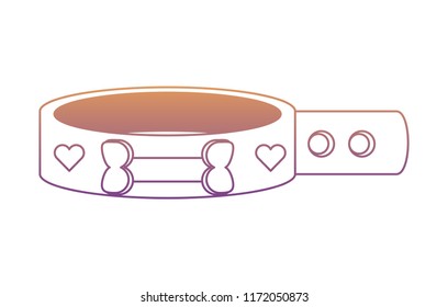 dog collar icon 