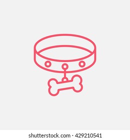 Dog collar icon