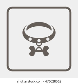 Dog collar icon.