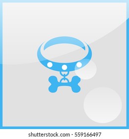Dog collar icon.