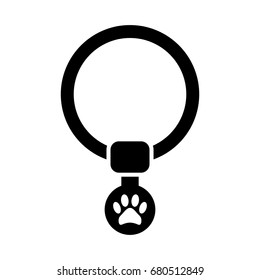 Dog collar icon.