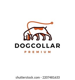 Dog Collar Logo Vector Icon Illustration