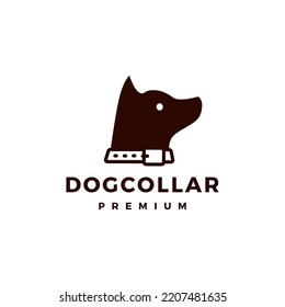 Dog Collar Logo Vector Icon Illustration