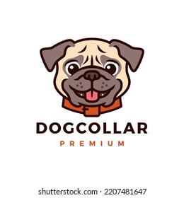 Dog Collar Logo Vector Icon Illustration