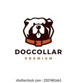 Dog Collar Logo Vector Icon Illustration