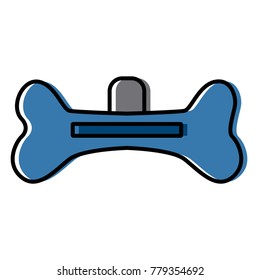 Dog collar symbol