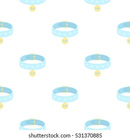 Dog collar vector illustration icon in cartoon design