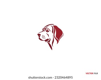 Dog color styled silhouette logo  Pet Supply Store. Pet Photography logo. Petcare Company logo icon, Healthy care pet icon, Pet shop icon
