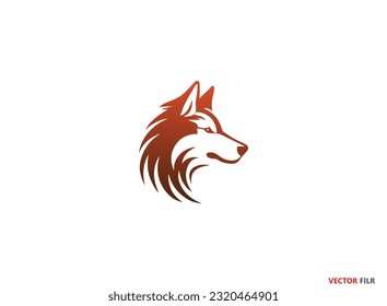 Dog color styled silhouette logo  Pet Supply Store. Pet Photography logo. Petcare Company logo icon, Healthy care pet icon, Pet shop icon
