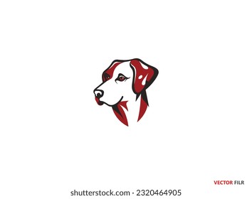 Dog color styled silhouette logo  Pet Supply Store. Pet Photography logo. Petcare Company logo icon, Healthy care pet icon, Pet shop icon
