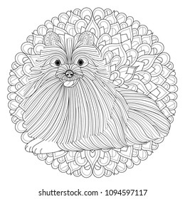 Dog Coloring Page