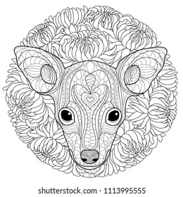 Dog Coloring Page