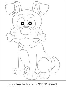 22,724 Dog Coloring Book Images, Stock Photos & Vectors | Shutterstock