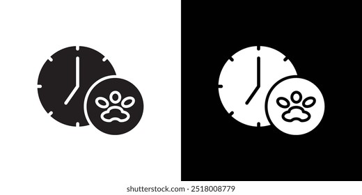 Dog competition icon Vector flat thin line illustration