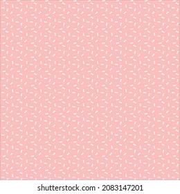 Dog cookies Winter digital paper, seamless dog cookies pattern, wallpaper at home, digital printing, pink color