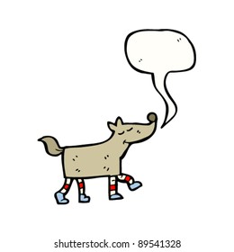 dog costume cartoon