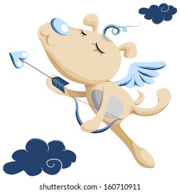  Dog Cupid for your with love