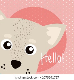 Dog Cute animal cartoon