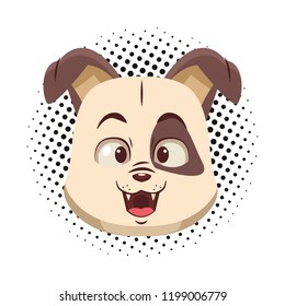 Dog cute cartoon