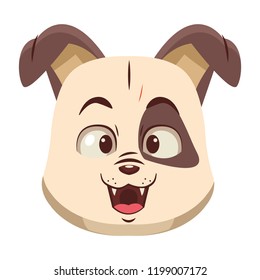 Dog cute cartoon