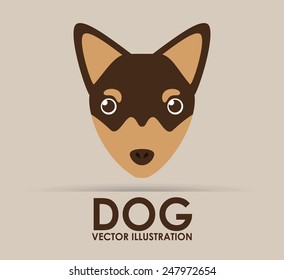 dog cute design, vector illustration eps10 graphic