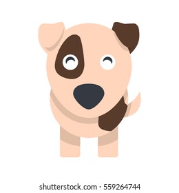 dog cute flat animal 