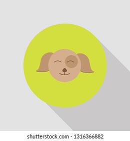 Dog cute vector illustration