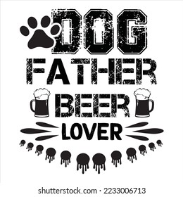Dog Dad SVG Design 2023