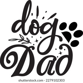 Dog Dad svg ,dog SVG design, dog design