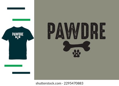 Dog dad t shirt design