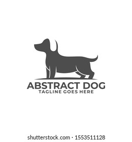 Dog Design concept Illustration Vector Template. Suitable for Creative Industry, Multimedia, entertainment, Educations, Shop, and any related business