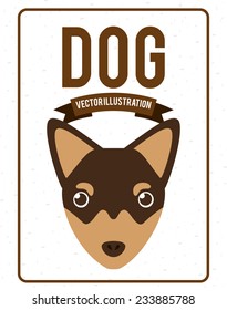 dog design , vector illustration