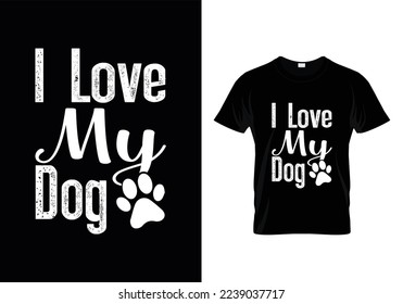Dog Design vector illustration format that are perfect for t-shirt, coffee mug, poster, cards, pillow cover, sticker, Canvas design, and Musk design.