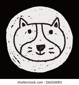 dog doodle drawing