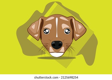 Dog drawing vector art animal